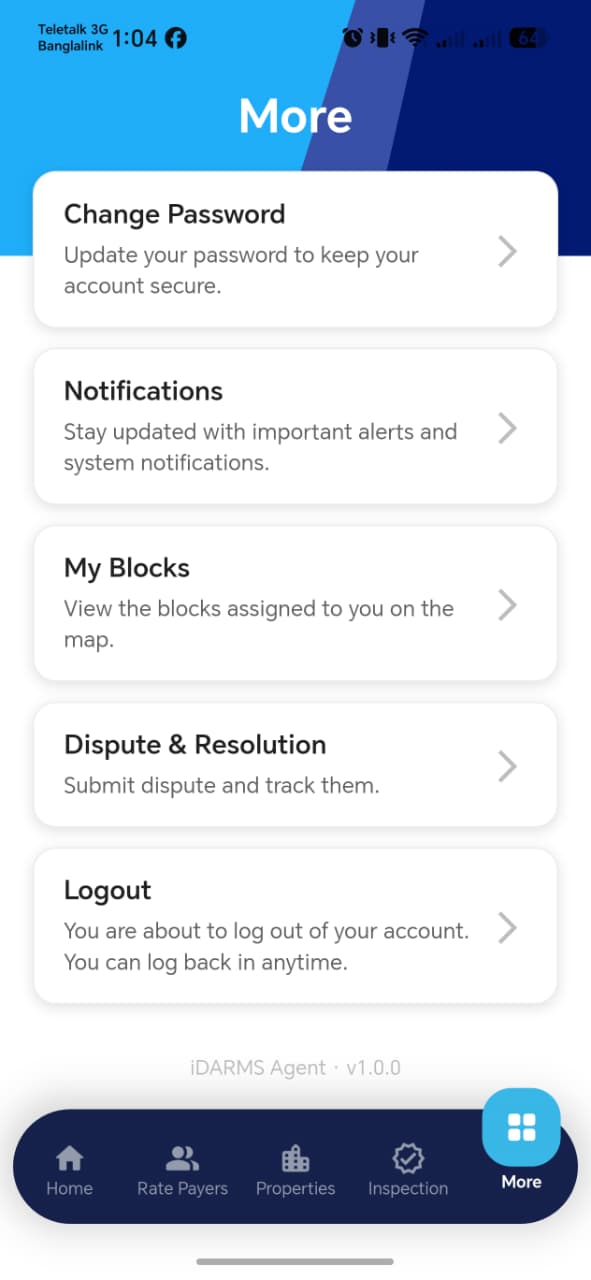 Navigate to Dispute & Resolution